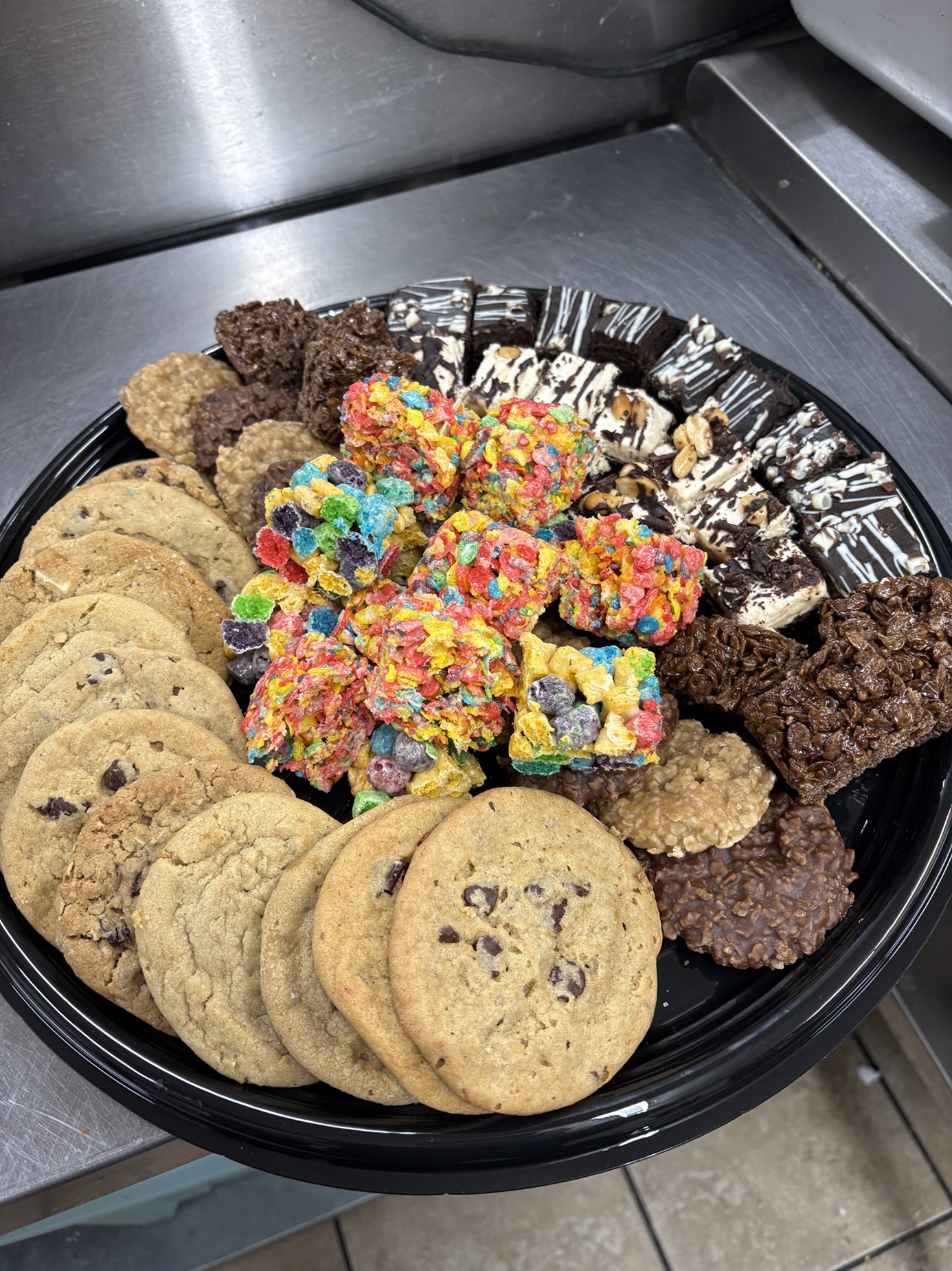 Dessert platter